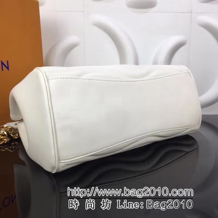 路易威登LV頂級原單New Wave Tote 手袋 M51496黑牛皮鏈條包 YDH1845
